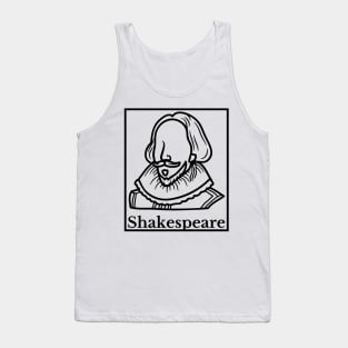 William Shakespeare portrait illustration Tank Top